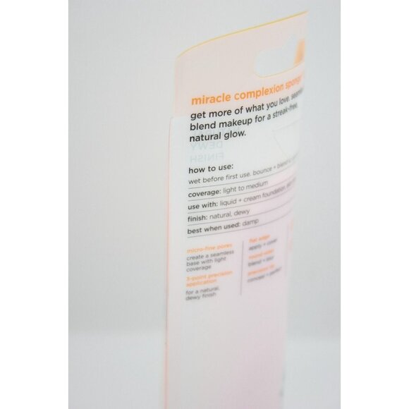 Real Techniques Duo Miracle Complexion Sponge 2ct New and Sealed - Picture 4 of 9